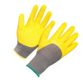 3/4 DIP Latex Crinkle Coated Labour Work Gloves
